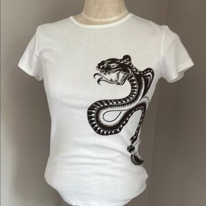 Ralph Lauren dragon print T shirt